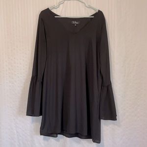 LULUS BLACK SHIFT MINI DRESS